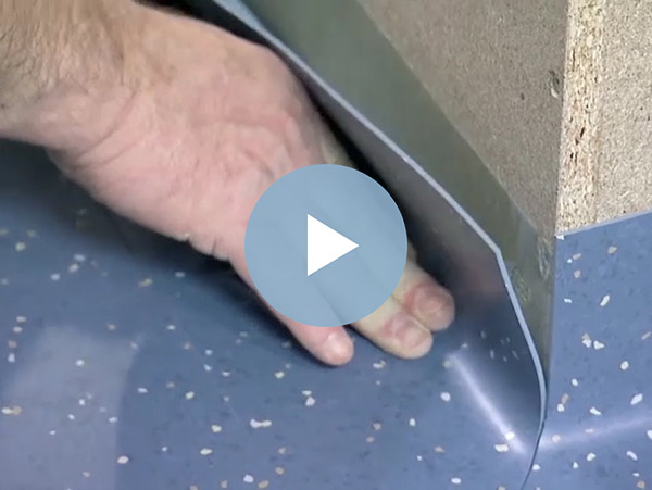 Preview to video applying noraplan wall covering