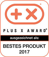 Plus X Award – ausgezeichnet als: Bestes Produkt 2017