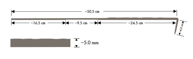 cross section norament 926 arago stairtread