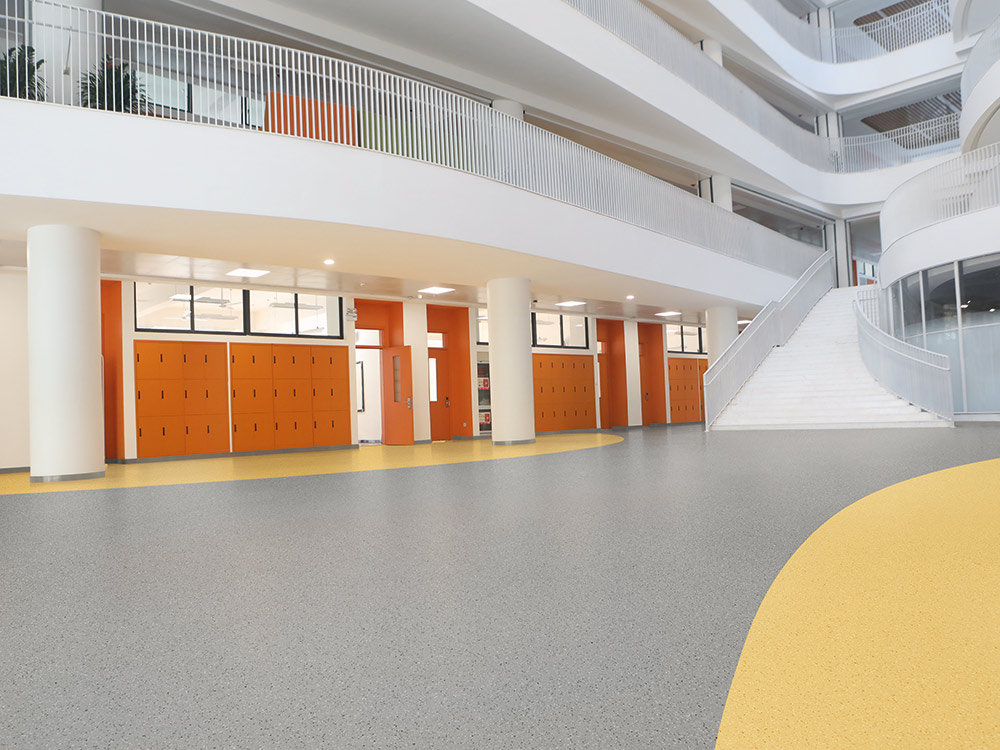 norament 926 grano flooring for durable learning environments