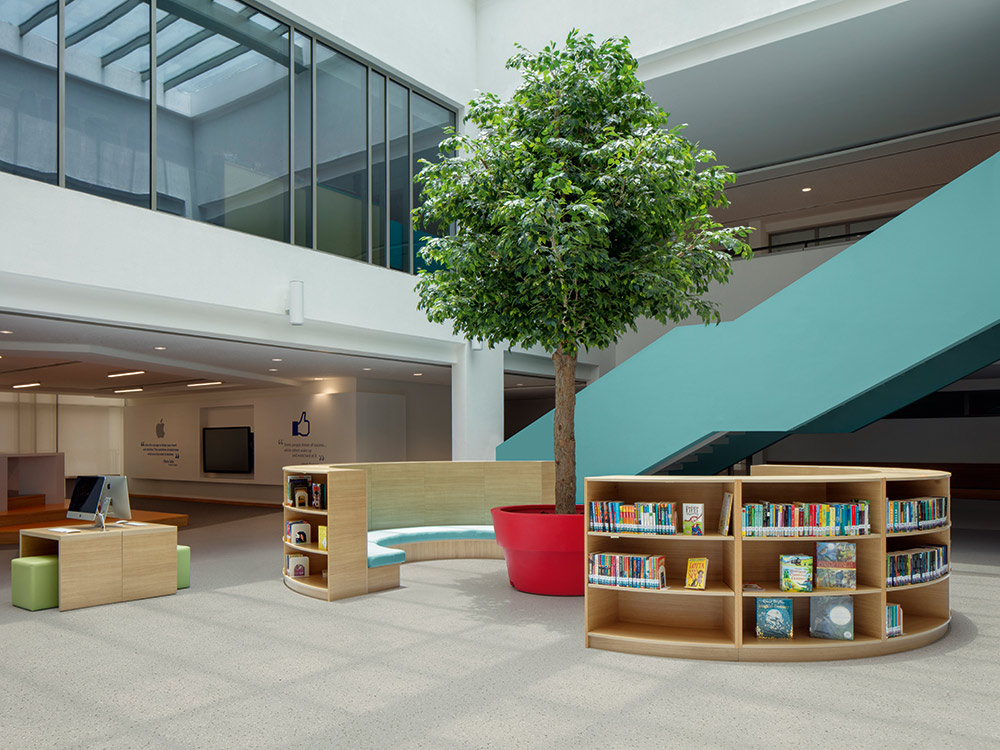 norament 926 grano flooring for durable learning environments