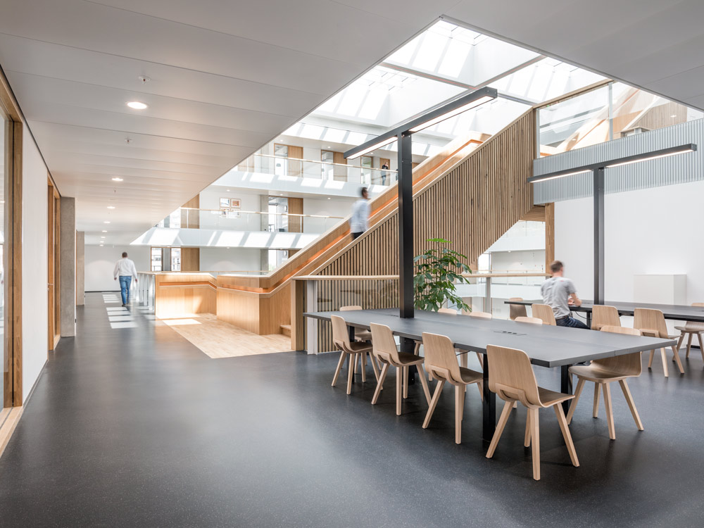 noraplan unita floor covering at university of applied sciences, Rotterdam