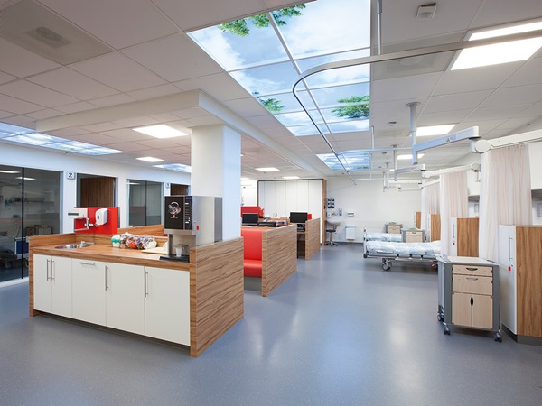 Operating Room of UMC Utrecht with nora rubber floor coverings